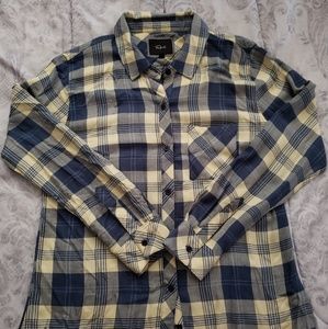 Rails plaid long sleeve shirt size large